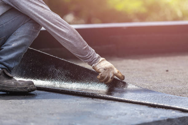 Professional Interior Drainage System technician working in Armada, MI